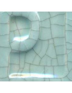 EMAIL RAKU CRAQUELE VERT TURQUOISE - 5811