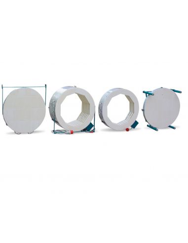 FOUR ROHDE TE 190 MCC+  1300 C - 400V AVEC SOLE CHAUFFANTE