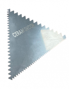 Estèque rigide triangulaire à griffer 2