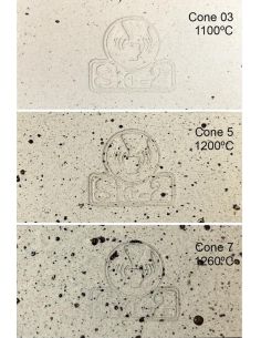 Grès blanc moucheté Luna I SIO2 2