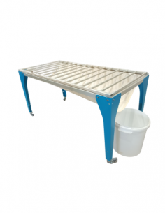 Banc de coulage sur roulette 150 x 80