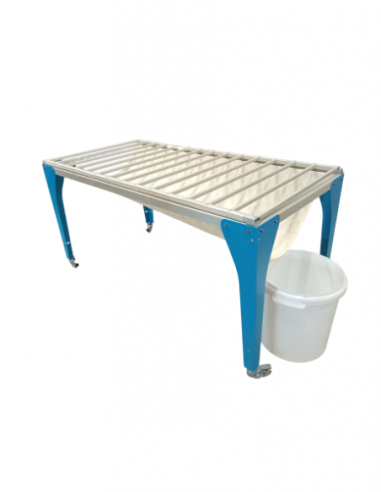 Banc de coulage sur roulette 150 x 80