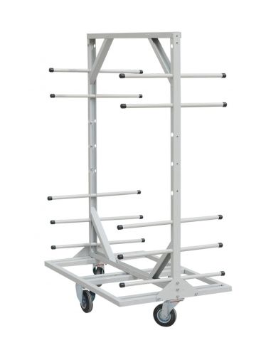 Chariot de séchage double