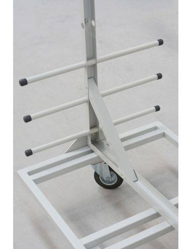 Chariot de séchage double