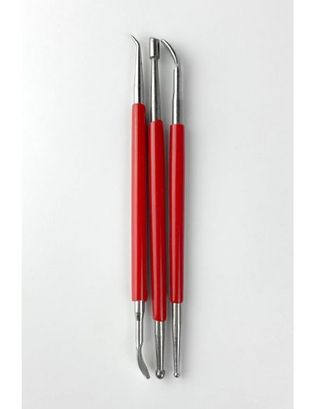Lot de trois outils de sculpture