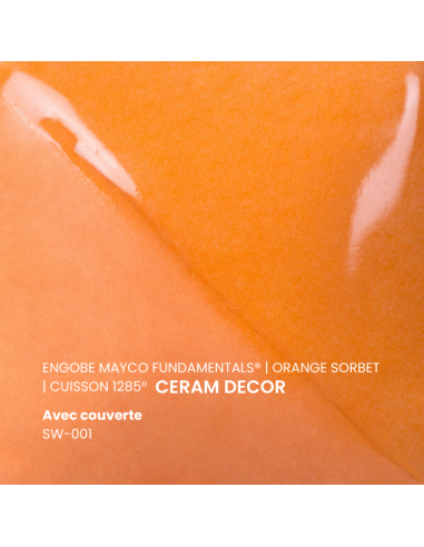Engobe UG85 ORANGE SORBET | MAYCO