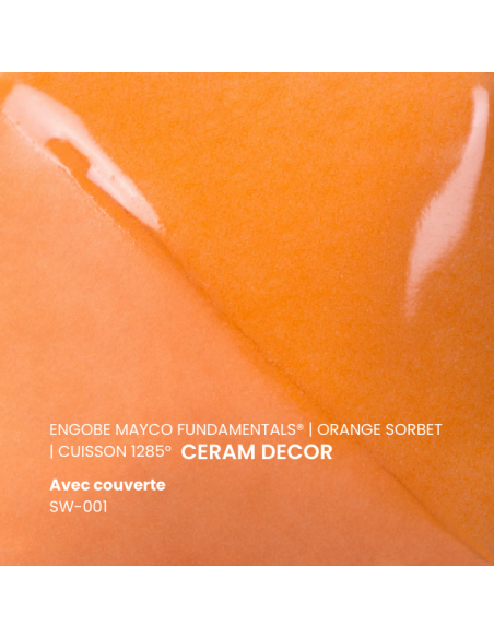 Engobe UG85 ORANGE SORBET | MAYCO