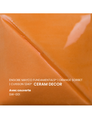 Engobe UG85 ORANGE SORBET | MAYCO