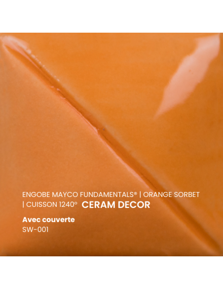 Engobe UG85 ORANGE SORBET | MAYCO