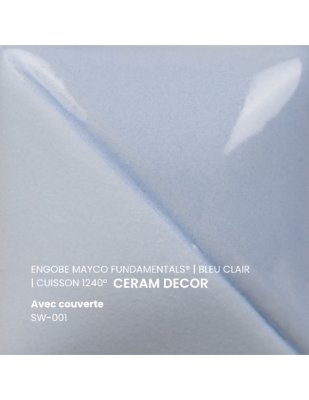 Engobe UG3 BLEU CLAIR | MAYCO