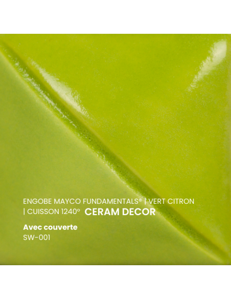 Engobe UG231 VERT CITRON | MAYCO