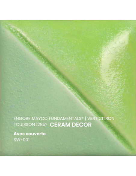 Engobe UG231 VERT CITRON | MAYCO