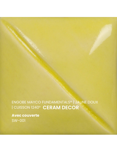 Engobe UG222 JAUNE DOUX | MAYCO