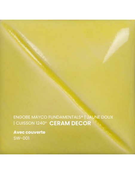 Engobe UG222 JAUNE DOUX | MAYCO
