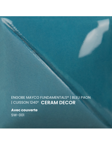 Engobe UG219 BLEU PAON | MAYCO