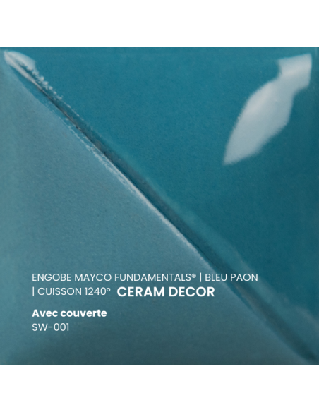 Engobe UG219 BLEU PAON | MAYCO