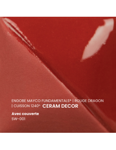 Engobe UG208 ROUGE DRAGON | MAYCO 2