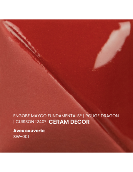 Engobe UG208 ROUGE DRAGON | MAYCO