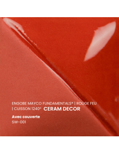 Engobe UG206 ROUGE FEU | MAYCO 2