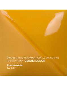 Engobe UG203 JAUNE COURGE | MAYCO 2