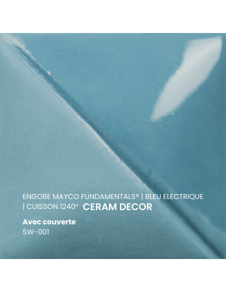 Engobe UG19 BLEU ELECTRIQUE | MAYCO