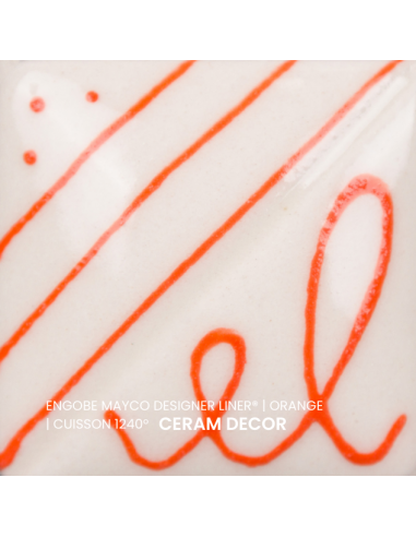 Designer liner orange SG408 | MAYCO