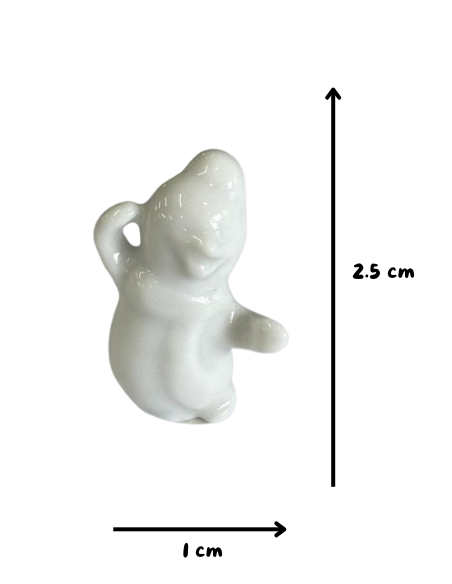 Figurine pingouin en porcelaine
