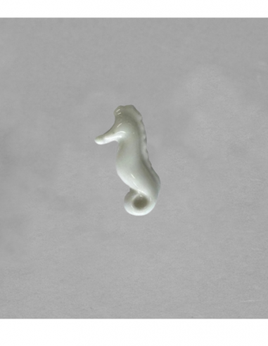 Figurine hippocampe en porcelaine