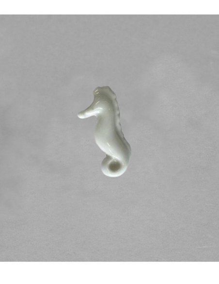 Figurine hippocampe en porcelaine