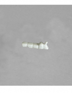 Figurine train en porcelaine