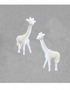 Figurine girafe en porcelaine 2