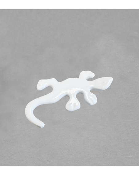 Figurine salamandre en porcelaine