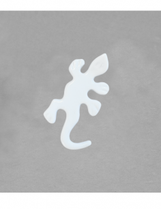 Figurine salamandre en porcelaine