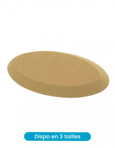 Moule en bois plat ovale en forme d'ellipse OG I GR... 2