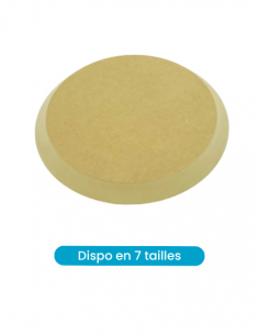 Moule en bois assiette ronde OG I GR POTTERY FORMS