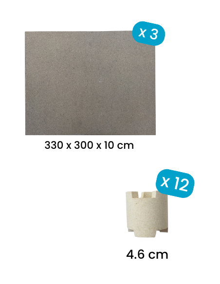 Kit d'enfournement pour four DP46