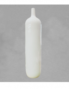 Vase modèle Fallabella en porcelaine blanche