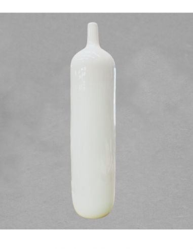 Vase modèle Fallabella en porcelaine blanche