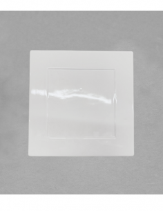 Assiette carré cadre