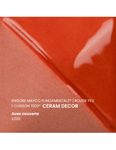 Engobe UG206 ROUGE FEU | MAYCO