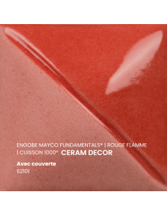 Engobe UG207 ROUGE FLAMME | MAYCO
