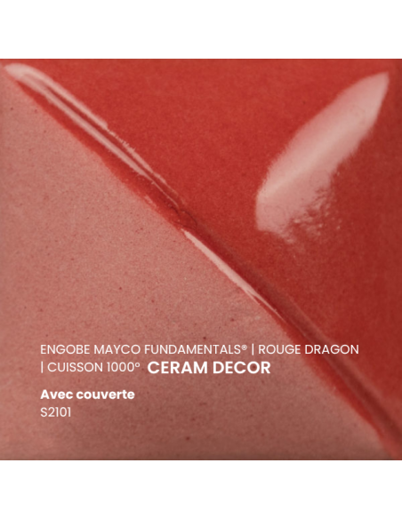 Engobe UG208 ROUGE DRAGON | MAYCO