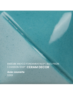 Engobe UG219 Bleu paon | MAYCO