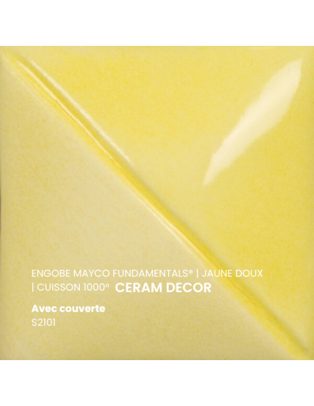 Engobe UG222 JAUNE DOUX | MAYCO