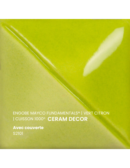 Engobe UG231 VERT CITRON | MAYCO