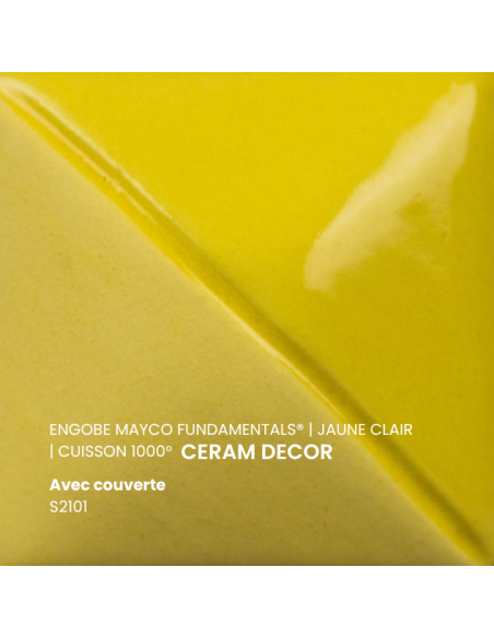 Engobe UG46 JAUNE CLAIR | MAYCO