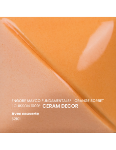 Engobe UG85 ORANGE SORBET | MAYCO