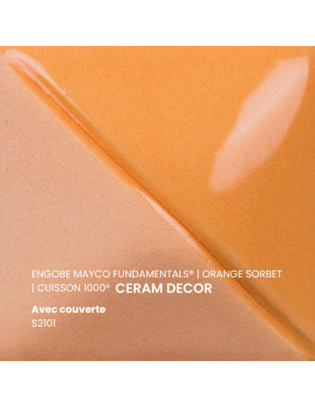 Engobe UG85 ORANGE SORBET | MAYCO
