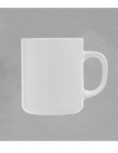 Mug cosy en porcelaine blanche