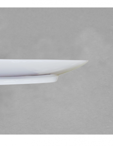 Plat dégustation Prestige en porcelaine blanche